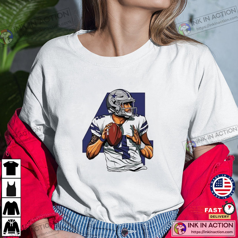 Dallas Cowboys Shirts For Girls Hot Cowboys Girls T-Shirt - Ink In Action