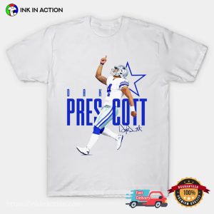 Dallas Cowboys Prescott Signature T-Shirt