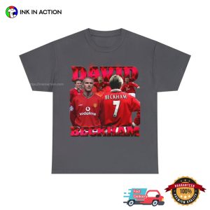 david beckham manchester united 90s Style T Shirt 1