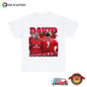 david beckham manchester united 90s Style T Shirt 3