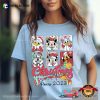 Disney Christmas Party 2023 Comfort Colors Tee