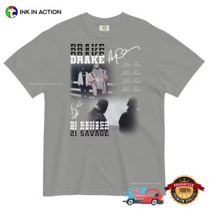 drake and 21 savage album Her Loss Vintage T Shirt 1