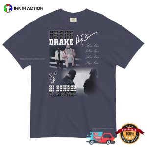 drake and 21 savage album Her Loss Vintage T Shirt 2