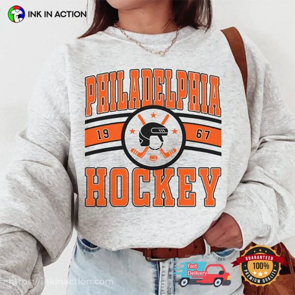 Flyers Philadelphia Flyers Vintage Hockey Team T-Shirt