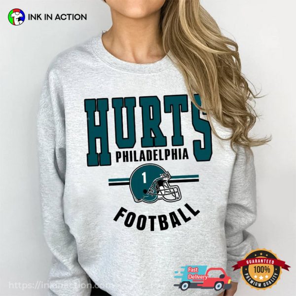 Hurts Eagles Philadelphia Football Comfort Colors Shirt