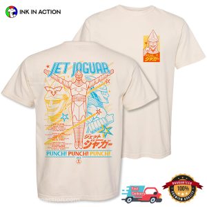 Jaguar Jet Punch Vintage 2 Sided T-Shirt