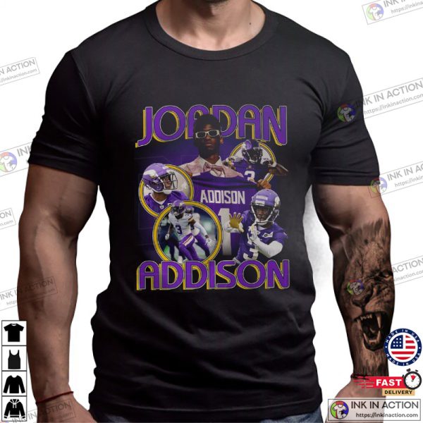 Jordan Addison Minnesota Vikings Football Shirt