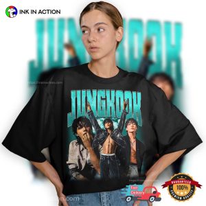 Jungkook BTS Kpop Star Vintage T-shirt