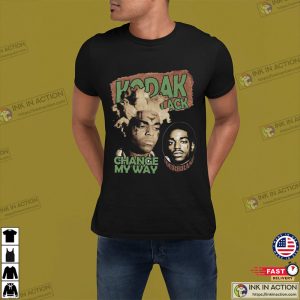 Kodak Black Concert Change My Ways Retro T-Shirt