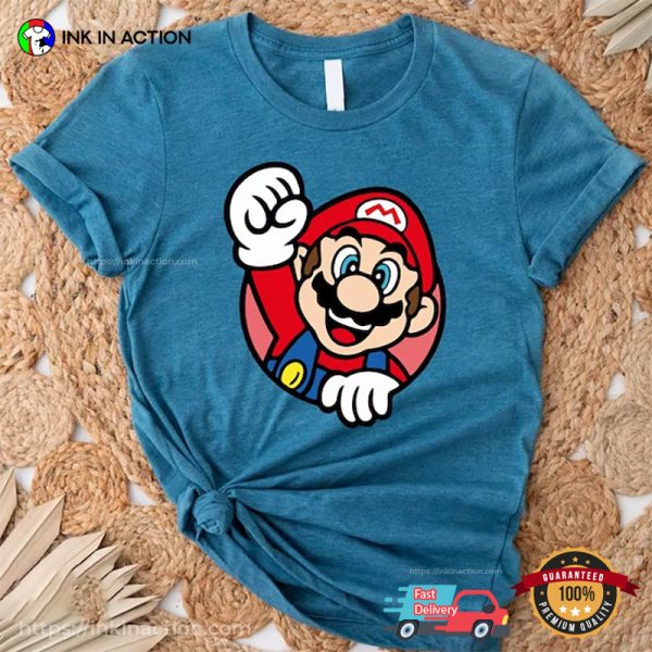 Mario And Princess Peach Couple Shirt