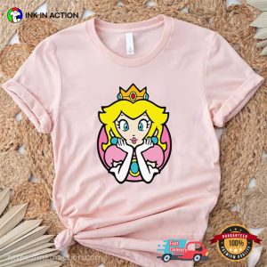 mario and princess peach Couple Shirt 2