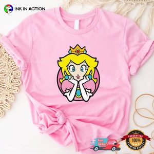 mario and princess peach Couple Shirt 4