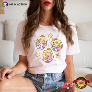 mario peach princess Super Mario T Shirt 4