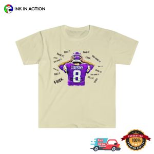 Minnesota Vikings Kirk Cousins Funny T-shirt