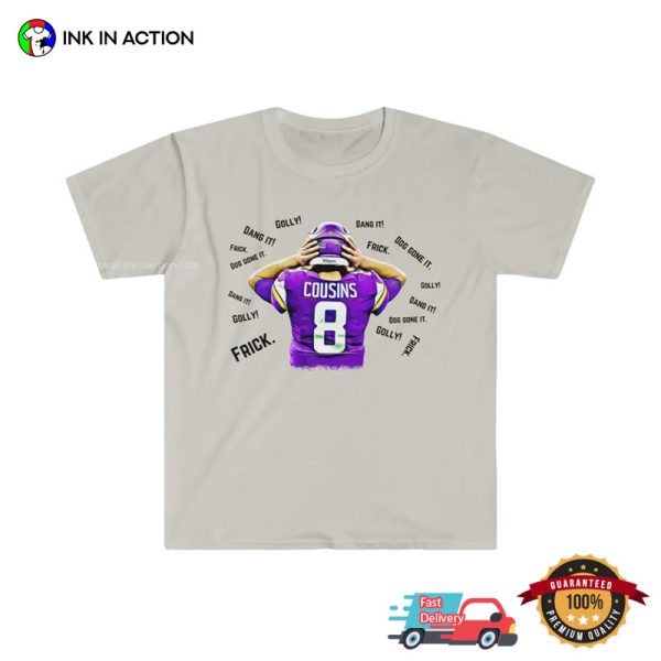 Minnesota Vikings Kirk Cousins Noisy T-shirt