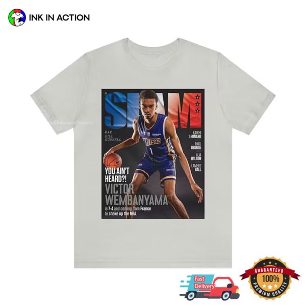 NBA Victor Wembanyama SLAM Graphic T-shirt