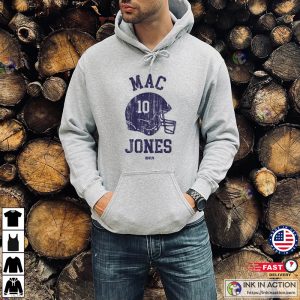 New England Patriots Mac Jones 10 Football T-shirt