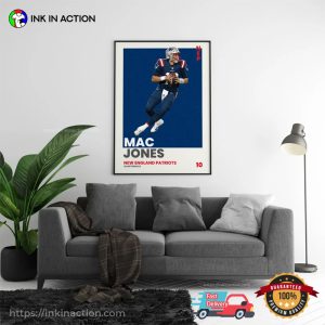 new england patriots mac jones Poster 3