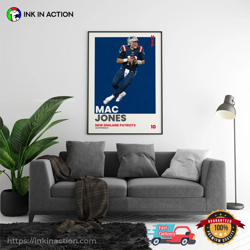 New England Patriots: Mac Jones 2022 Poster - Officially Licensed