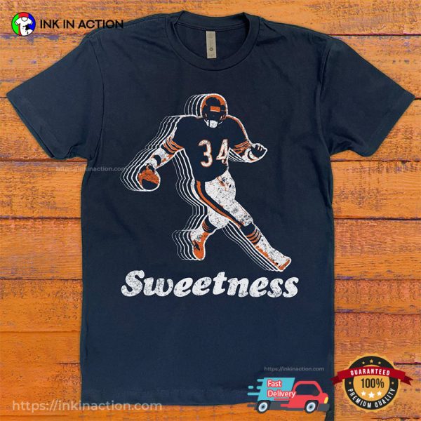 NFL Chicago Bears Retro Walter Payton T-shirt