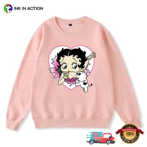 original betty boop Inspired Fashion Print Shirt 3