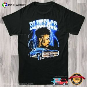 rapper blueface Thunder Vintage Unisex T Shirt 3