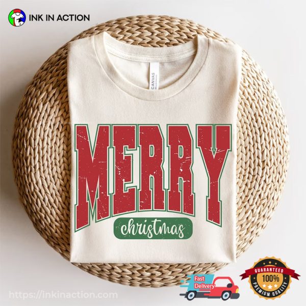 Retro Christmas Merry Christmas T-Shirt