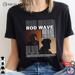 rod wave 2023 Nostalgia Tour T Shirt 3