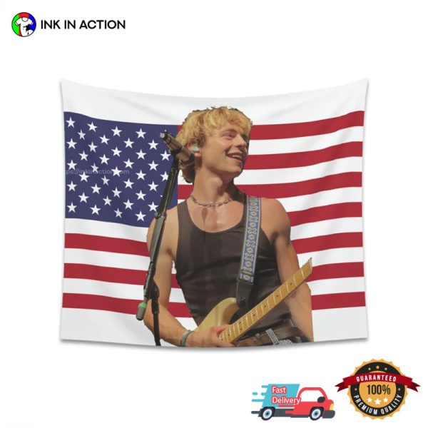 Ross Lynch Concert USA Flag