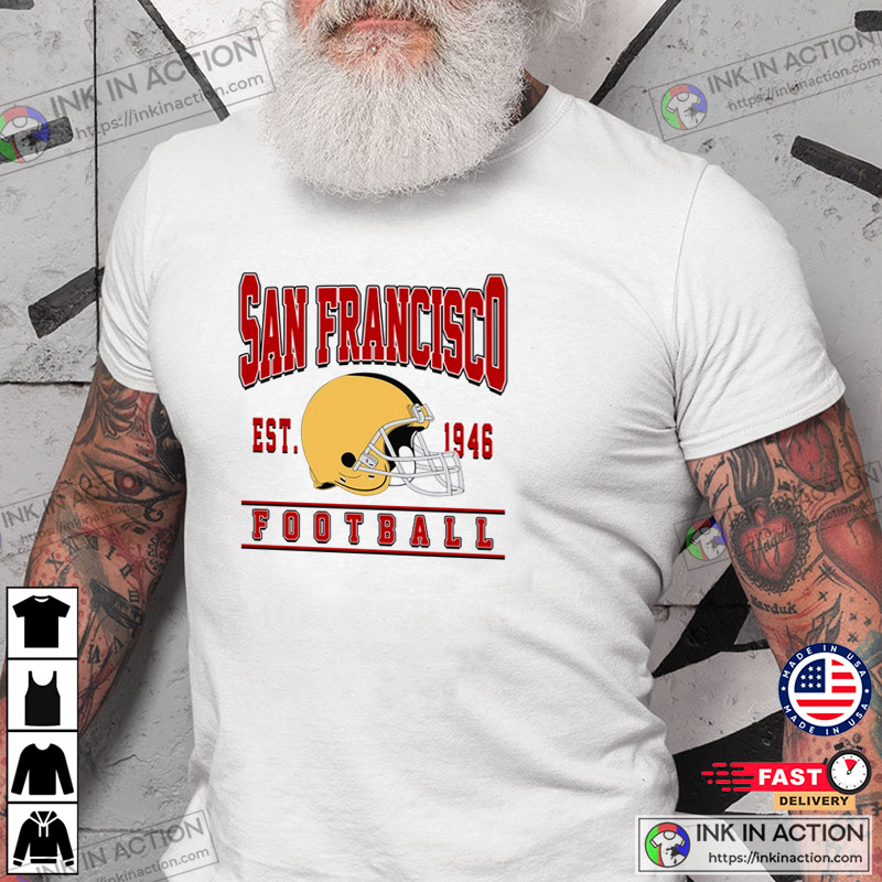 San Francisco 1946 Football Shirt, San Francisco 49Ers Apparel