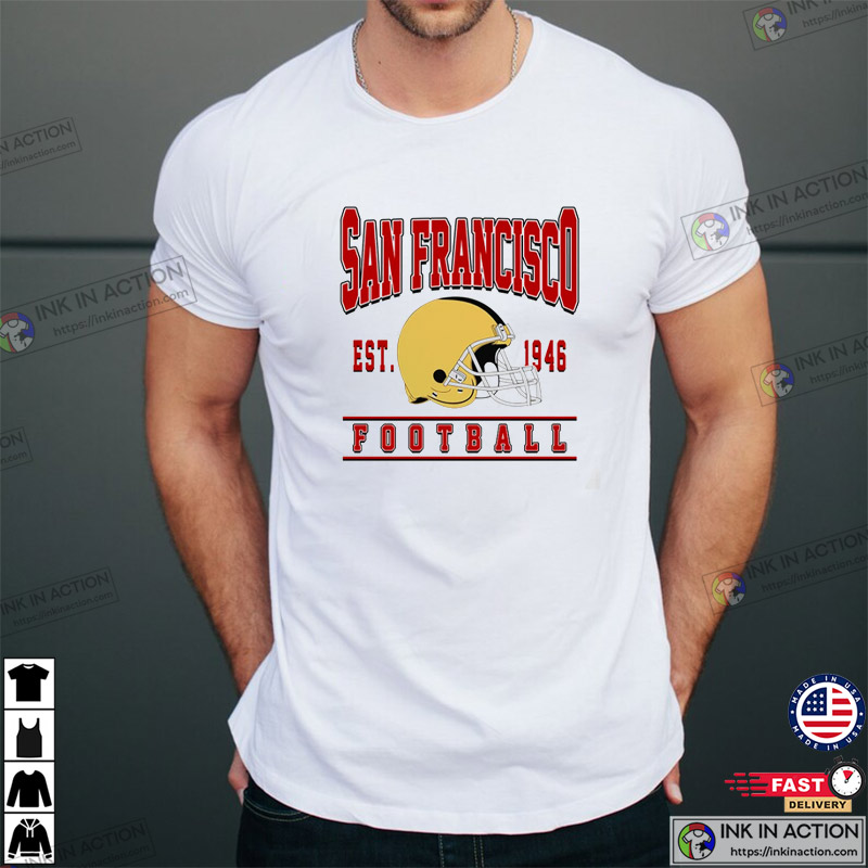 Buy San Fransisco Football Hoodie EST. 1946 Football Vintage Style