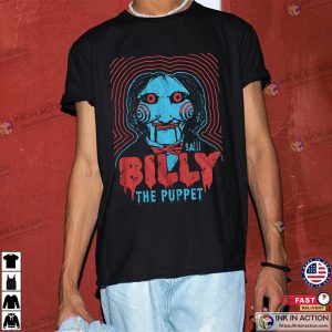 Saw 10 Jigsaw Billy Puppet Scary Killer T-Shirt