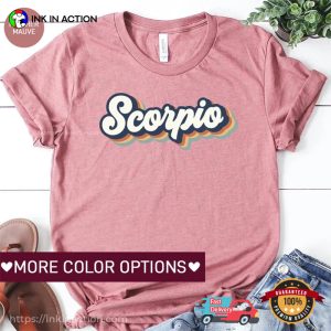 Scorpio Zodiac Sign Comfort Colors Tee