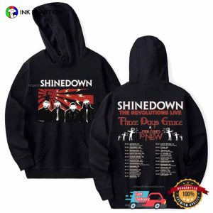 Shinedown Tour 2023 The Revolutions Live Dates T-shirt