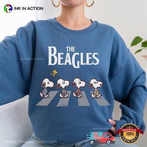 snoopy the beagle, Funny Beatles Inspired Shirt 2