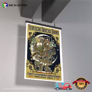 Tedeschi Trucks Band Tour 2023 Canandaigua Poster