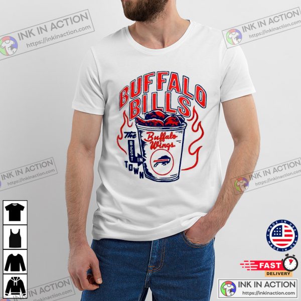 The Buffalo Bills Buffalo Hot Chicken Wings Tee