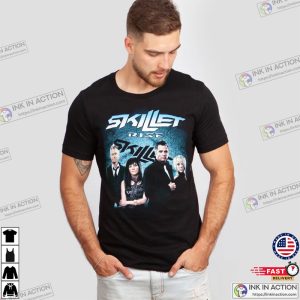 the skillet Band RISE Album Retro Shirt 3