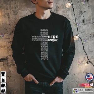 the skillet Hero Lyrics Song Shirt