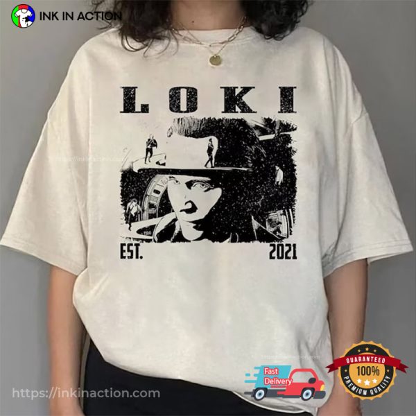 Tom Hiddleston Loki Est 2021 Movie T-Shirt