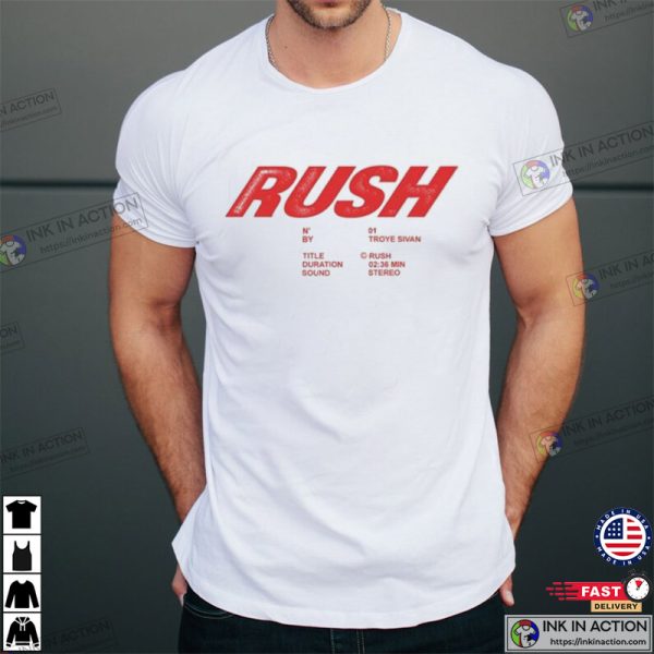 Troye Sivan Rush Basic T-Shirt