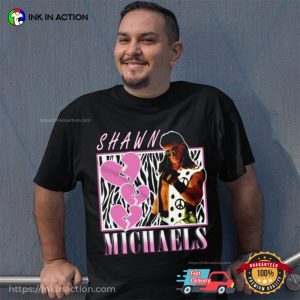 wwe shawn michaels 90s retro wrestling shirts 2
