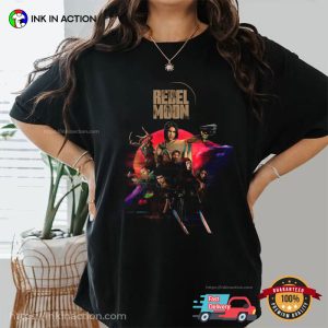 Zack Snyder Rebel Moon Poster T-shirt