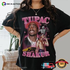 2 pac shakur Bootleg T shirt 2