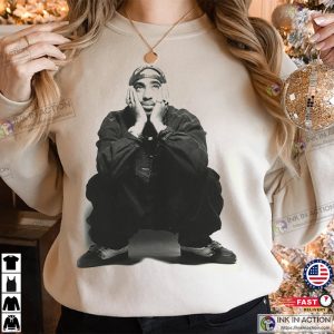 2 Pac Shakur Contemplation Vintage Tee