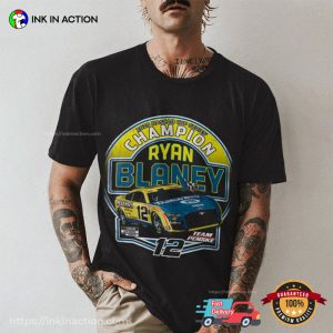 2023 Nascar Champion Ryan Blaney 12 Shirt