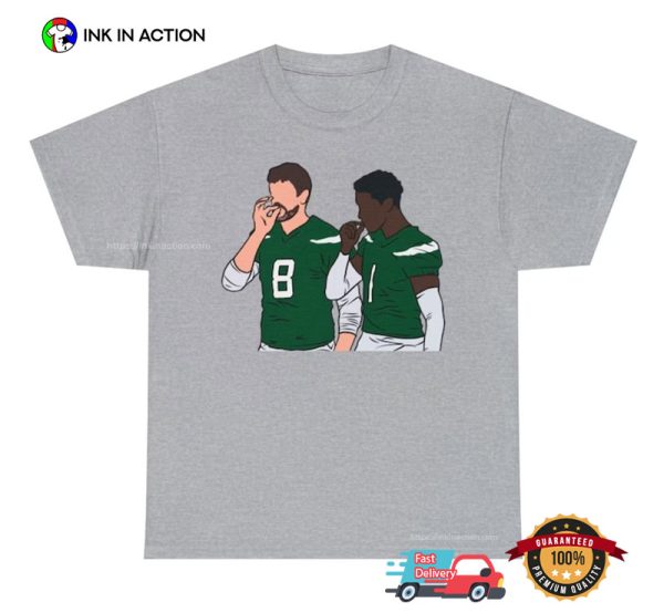 Aaron Rodgers And Sauce Gardner Jets Funny T-shirt