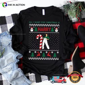 All I Want For Christmas is Harry Styles christmas t shirt 2