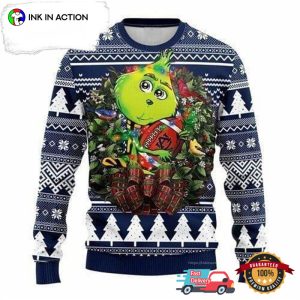 Auburn Tigers The Cute Grinch Ugly Christmas Sweater