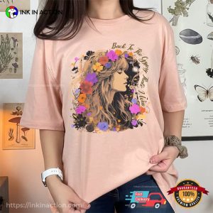 Back To The Gypsy That I Was, Stevie Nicks Gypsy Wildflower Comfort Colors Tee